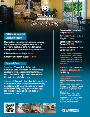 Flyer Design by Andre Samuels for Wilson Care Group | Design: #28821077