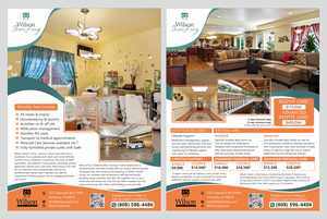 Design de Flyer par Fine Graphics House pour Wilson Care Group | Design : #28821598