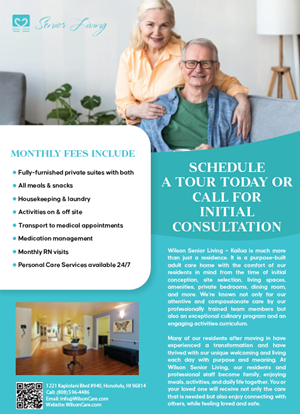 Flyer-Design von Jeewa10 für Wilson Care Group | Design #28855294