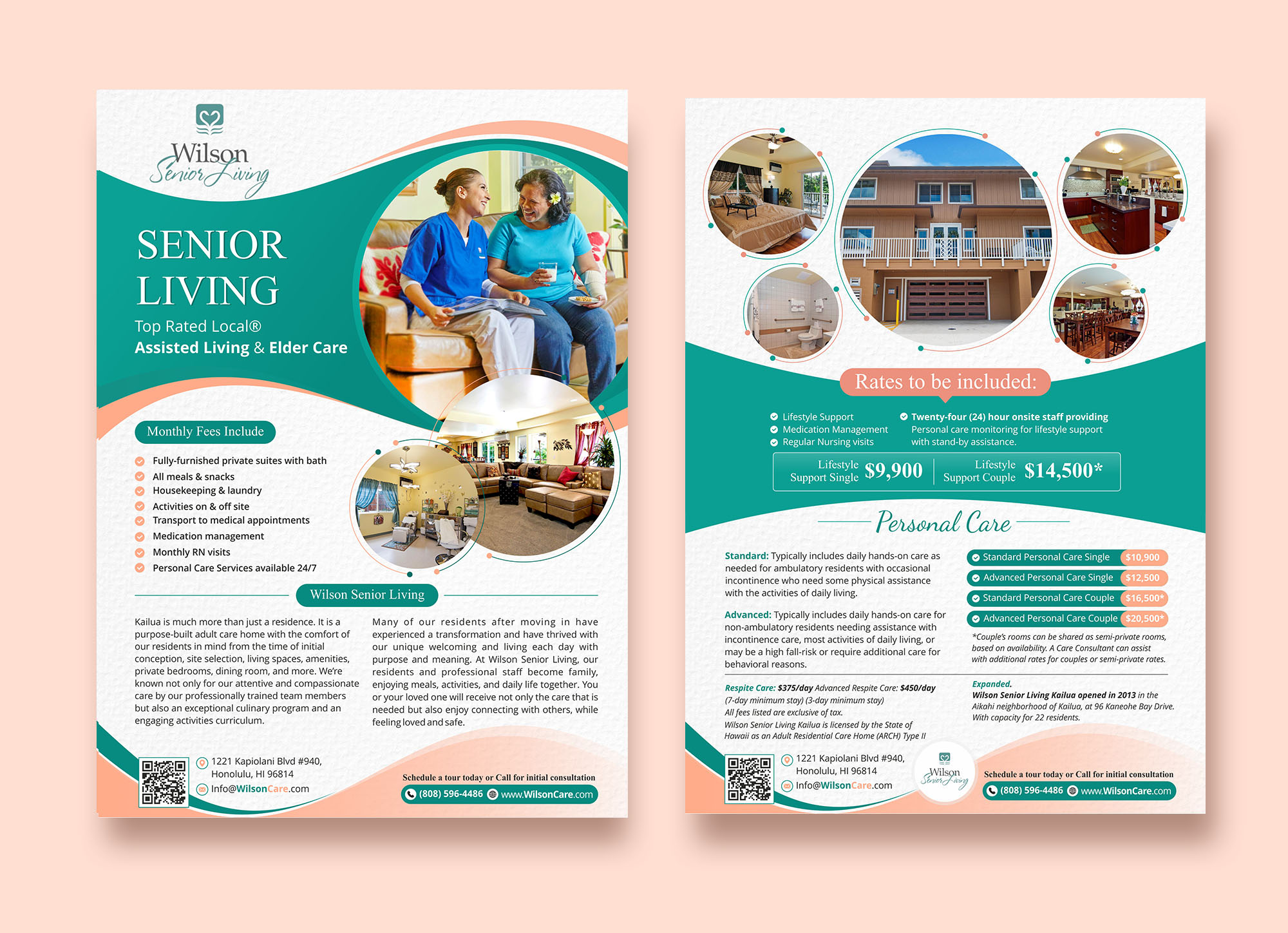 Flyer Design by Happy18 for Wilson Care Group | Design #28852442