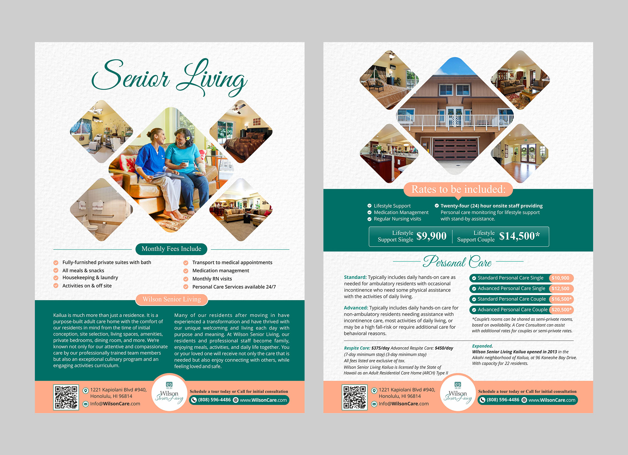 Flyer Design by Happy18 for Wilson Care Group | Design #28852477