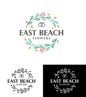 Diseño de Logo por beard.art para East Beach Flowers  | Diseño: #28822152