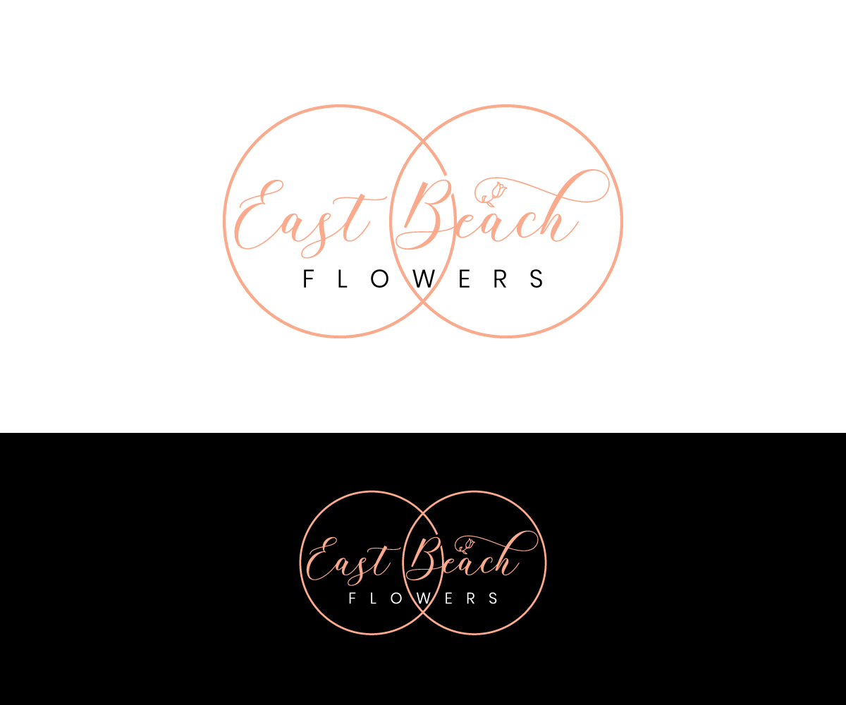 Logo Design by Kavth for East Beach Flowers  | Design #28818746