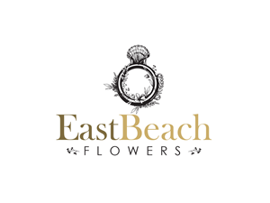 Logo Design by twentysevendesign for East Beach Flowers  | Design #28816918