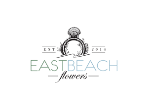 Diseño de Logo por twentysevendesign para East Beach Flowers  | Diseño: #28816992