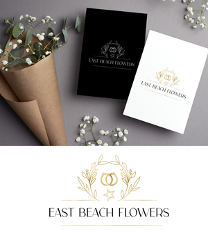 Logo Design by DeriMH for East Beach Flowers  | Design #28816020