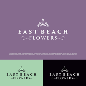 Diseño de Logo por 4AD para East Beach Flowers  | Diseño: #28819711