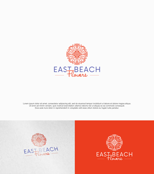 Diseño de Logo por R!CKY para East Beach Flowers  | Diseño: #28827377