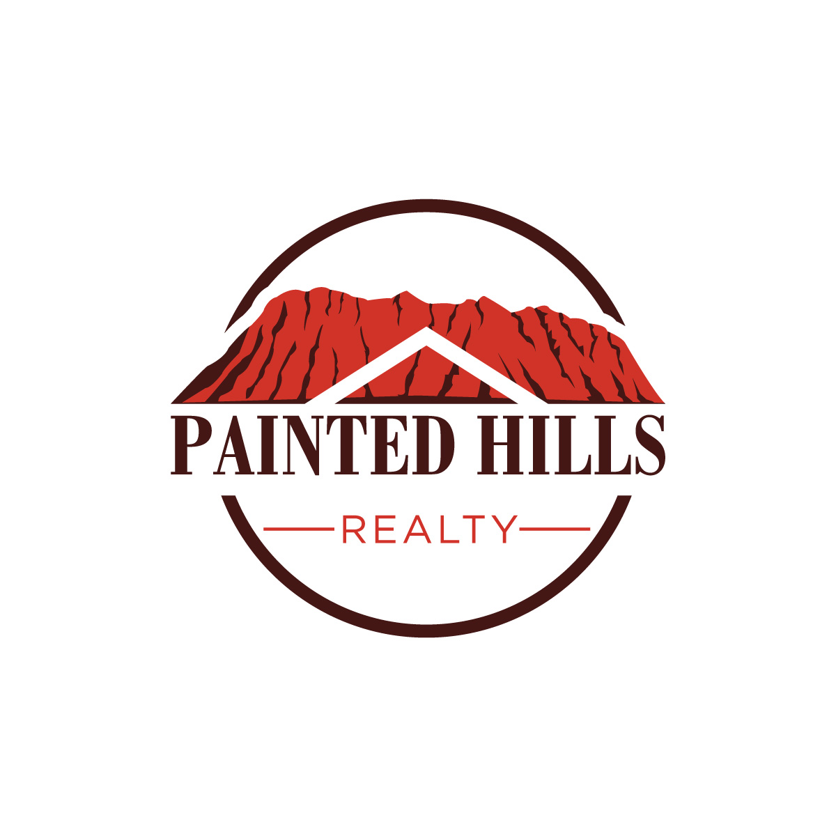 Logo Design by Sergio Coelho for Painted Hills Realty  | Design #28839345