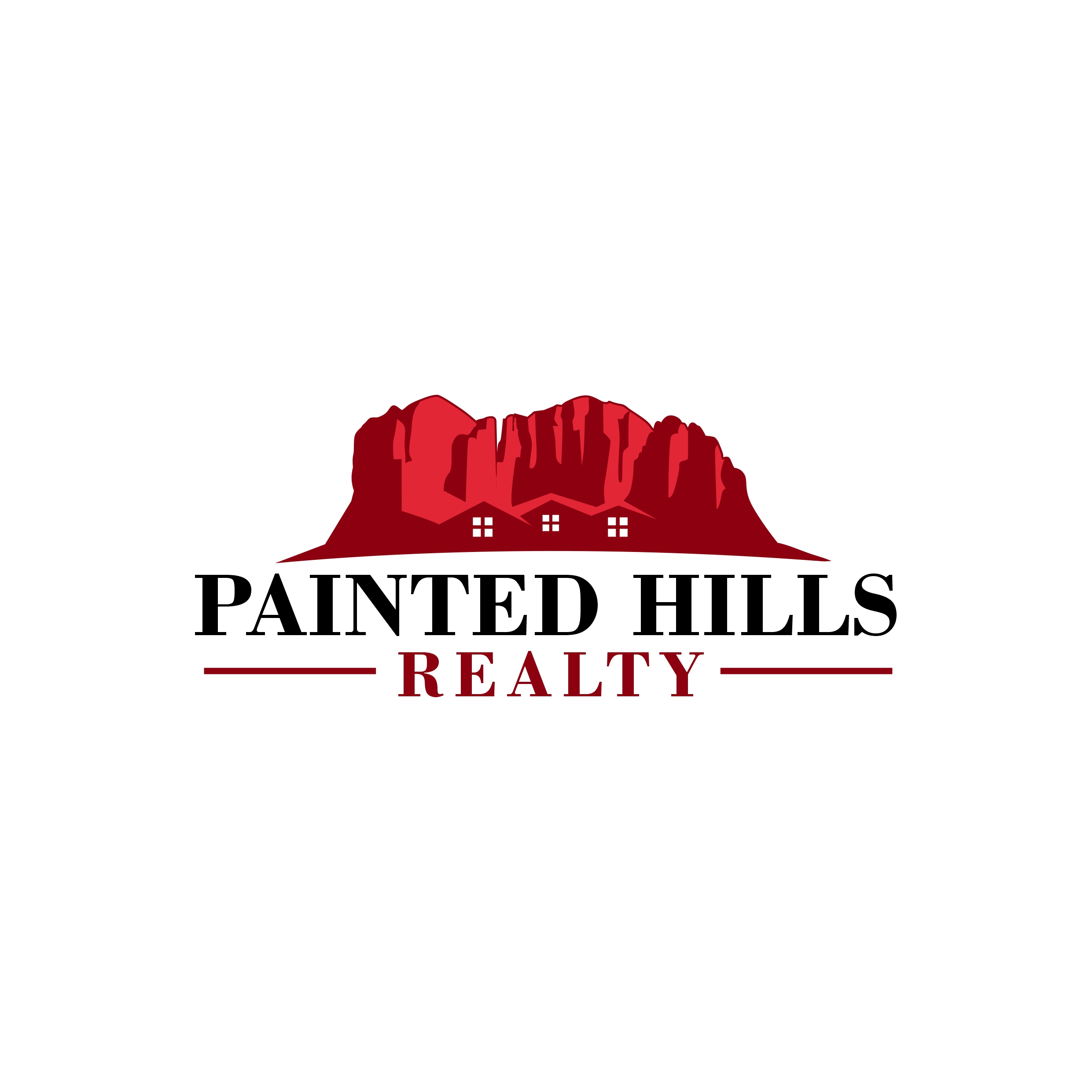 Logo Design by DoelRangkuti for Painted Hills Realty  | Design #28817881