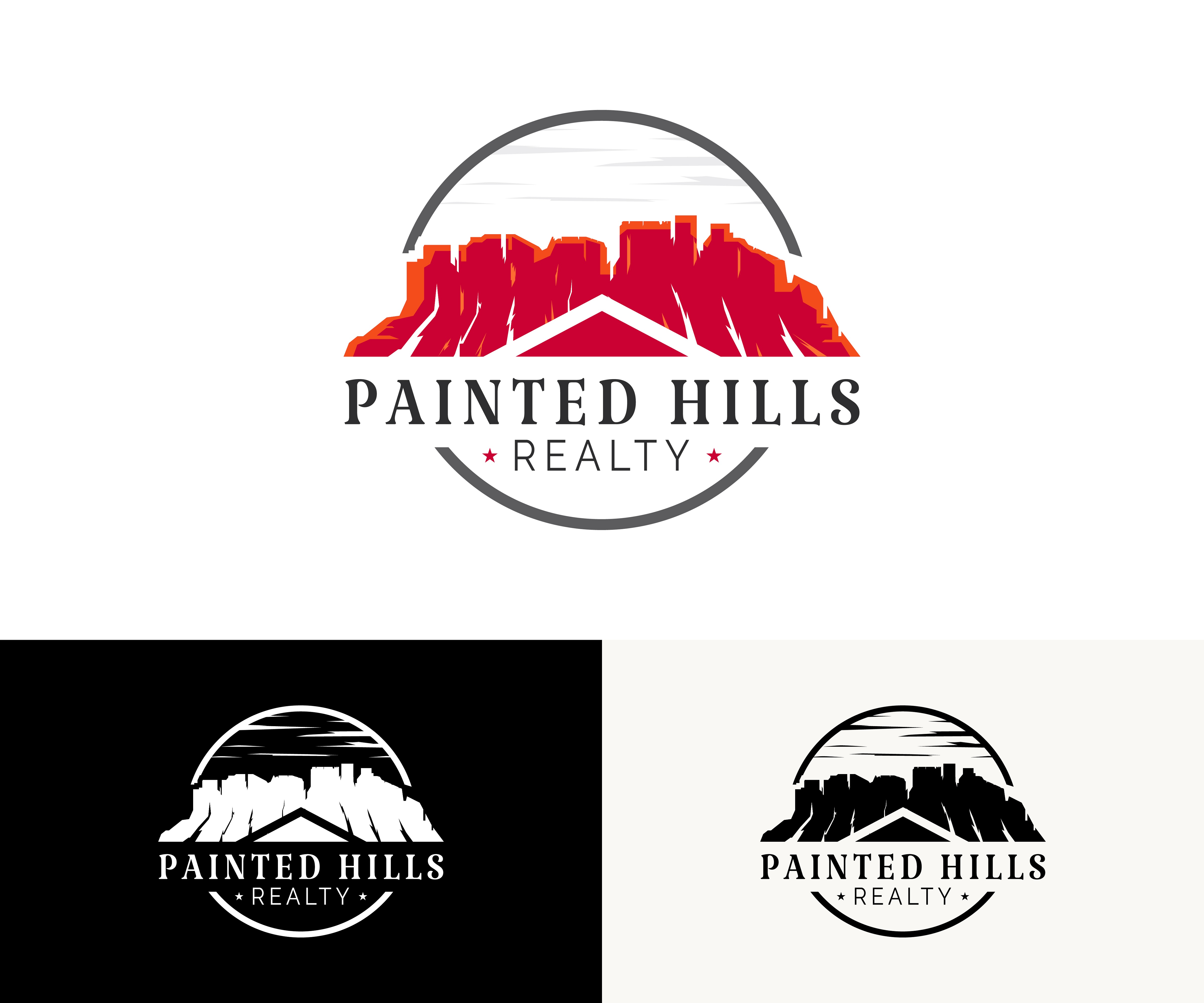 Logo Design by iLyas_xd for Painted Hills Realty  | Design #28822885