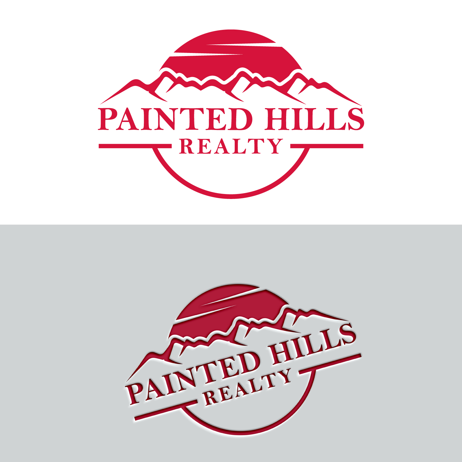 Logo Design by Md Sakhawat Hosssain for Painted Hills Realty  | Design #28845629