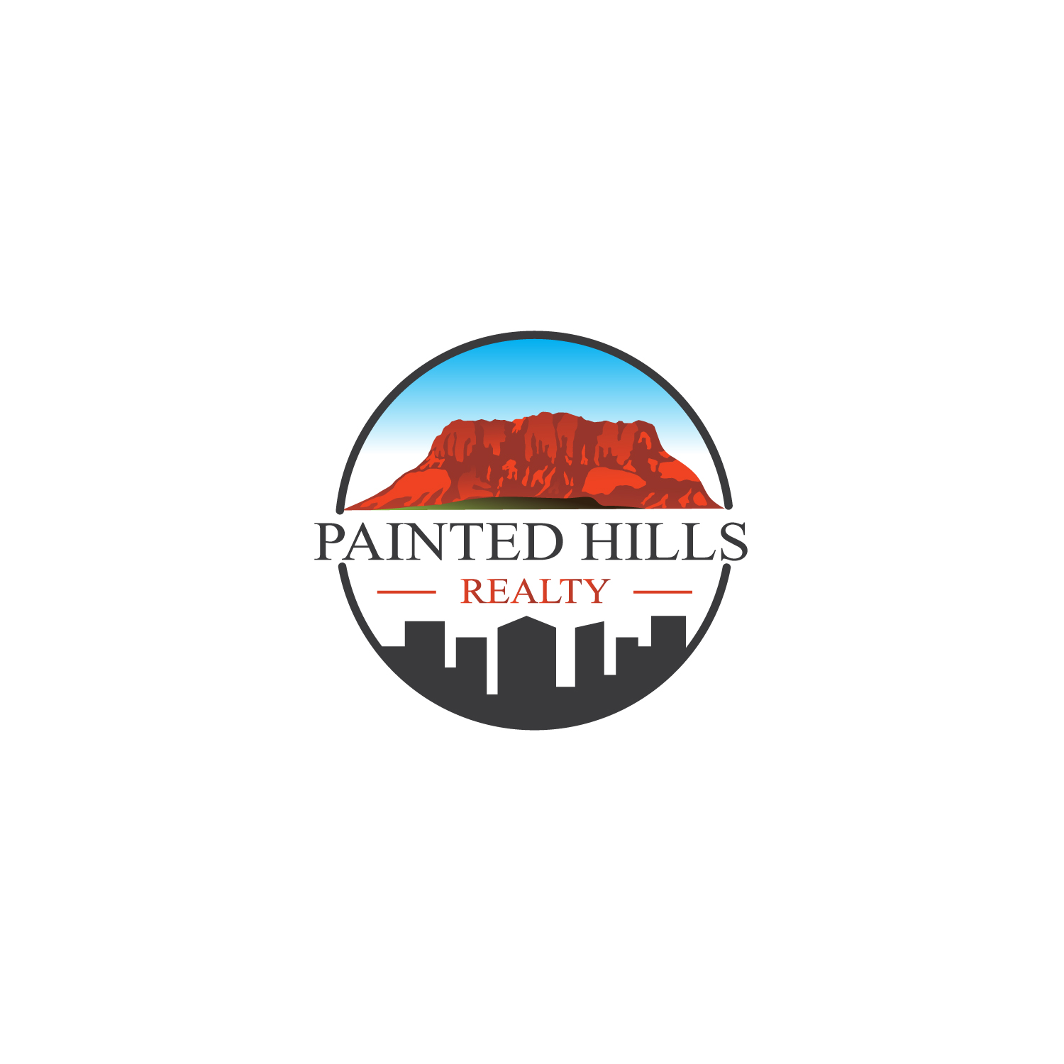 Logo Design by Revolt Team for Painted Hills Realty  | Design #28818113