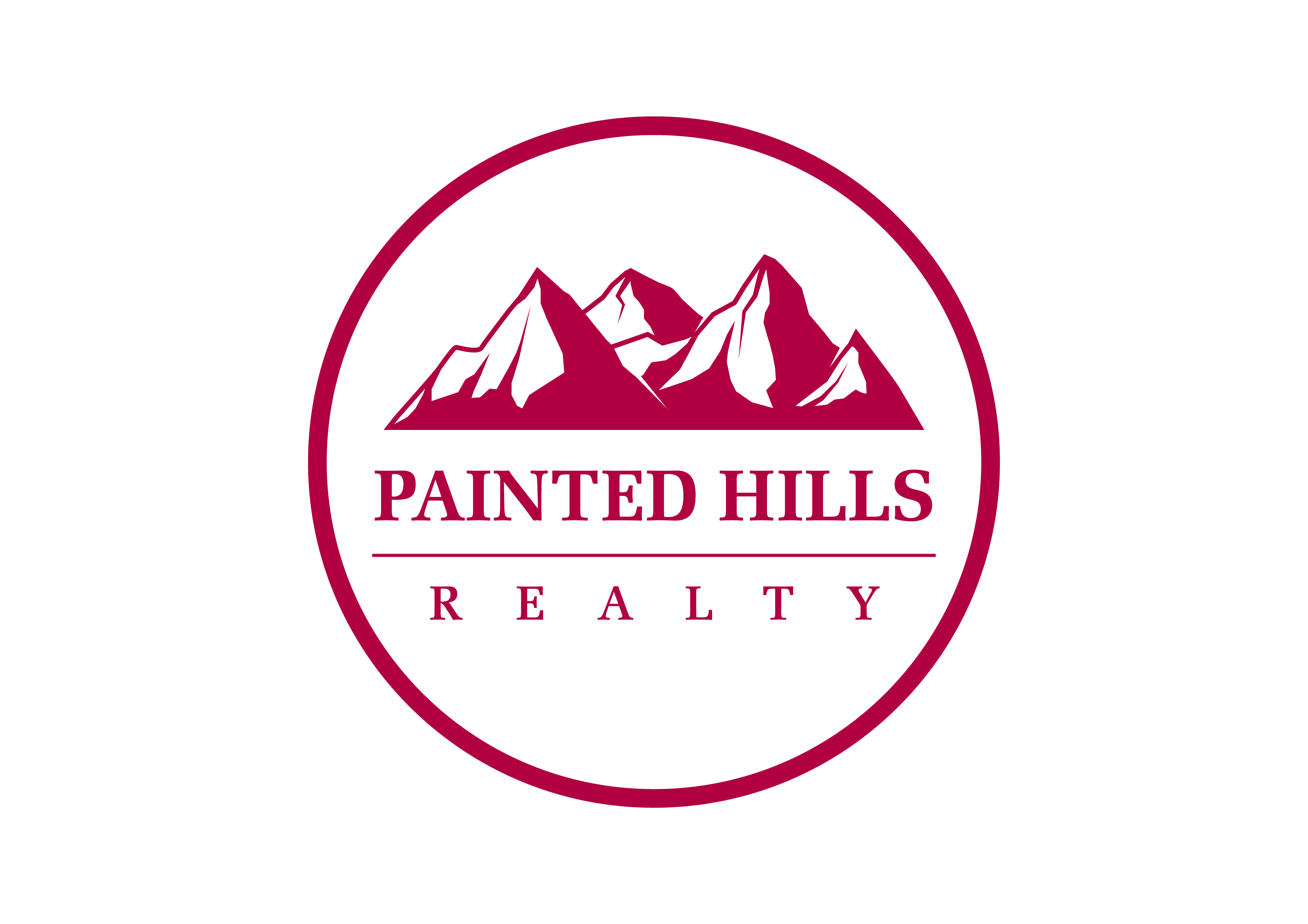 Logo Design by MarkoE for Painted Hills Realty  | Design #28837399