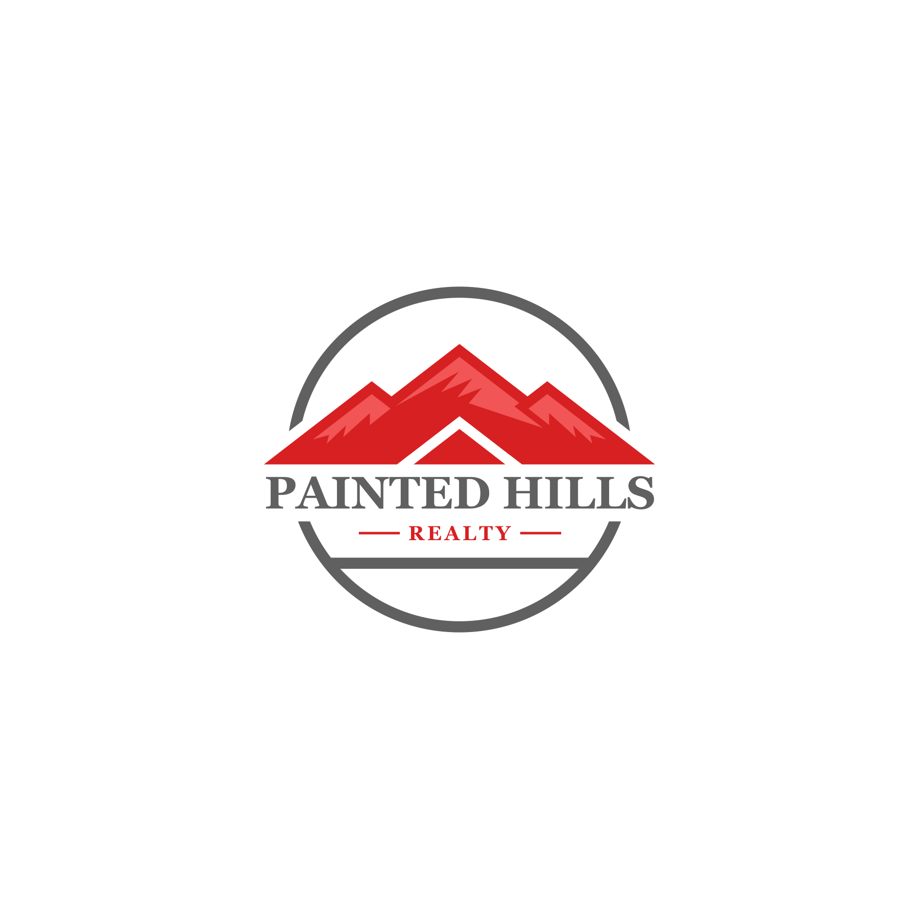 Logo Design by sabina aiko for Painted Hills Realty  | Design #28847061