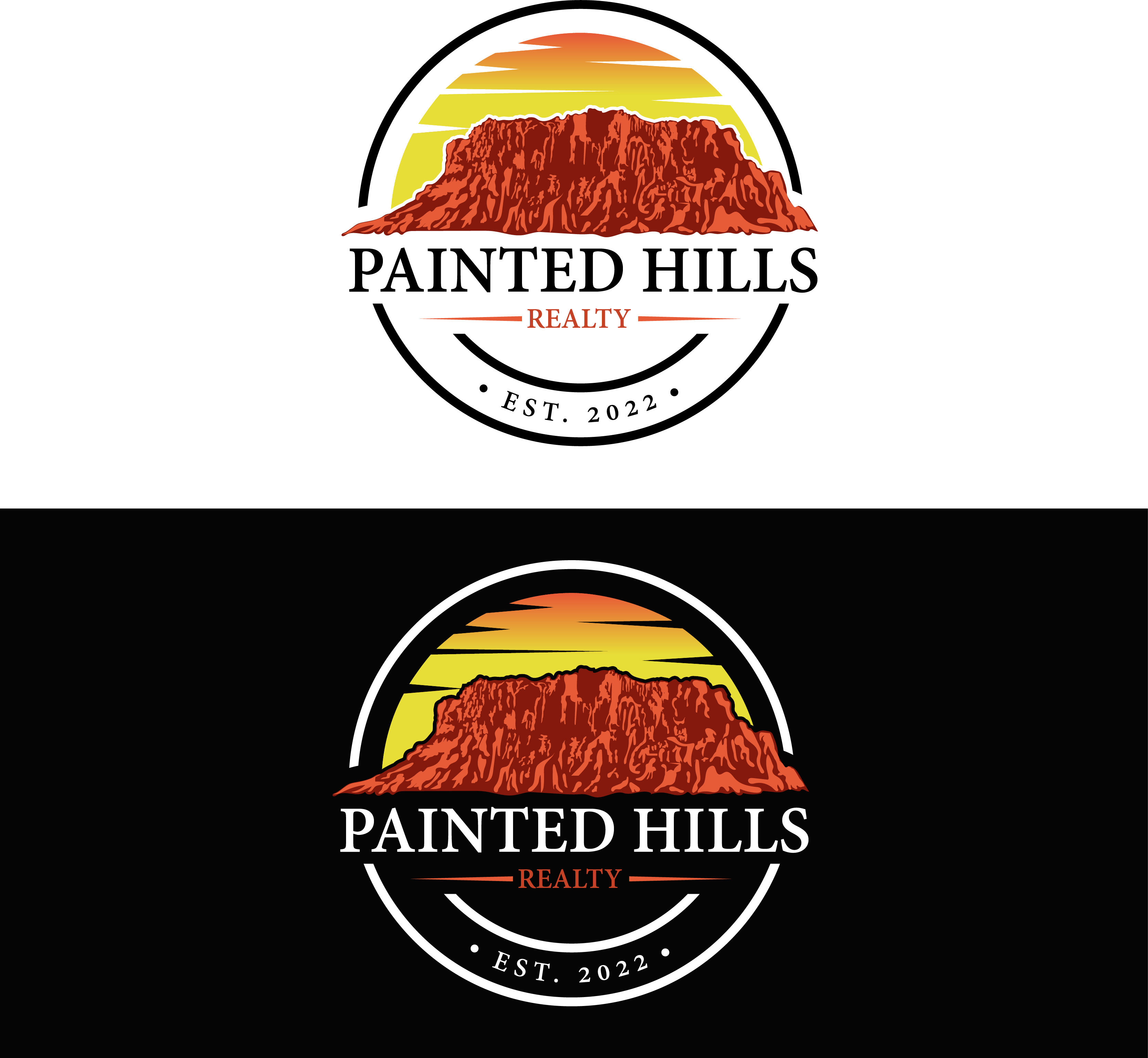 Logo Design by Graphixpointt for Painted Hills Realty  | Design #28821649