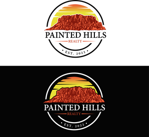 Logo Design by Graphixpointt for Painted Hills Realty  | Design: #28821649