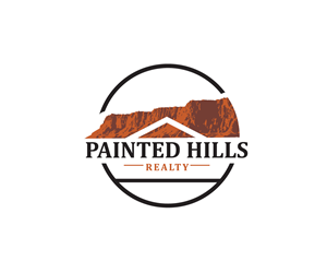 Logo Design by Buck Tornado for Painted Hills Realty  | Design: #28816260