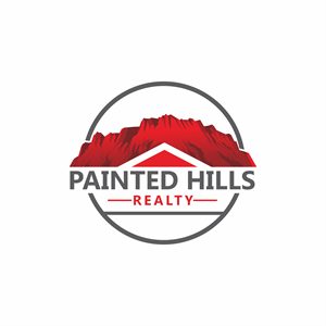 Logo Design by gheztnation for Painted Hills Realty  | Design: #28838470