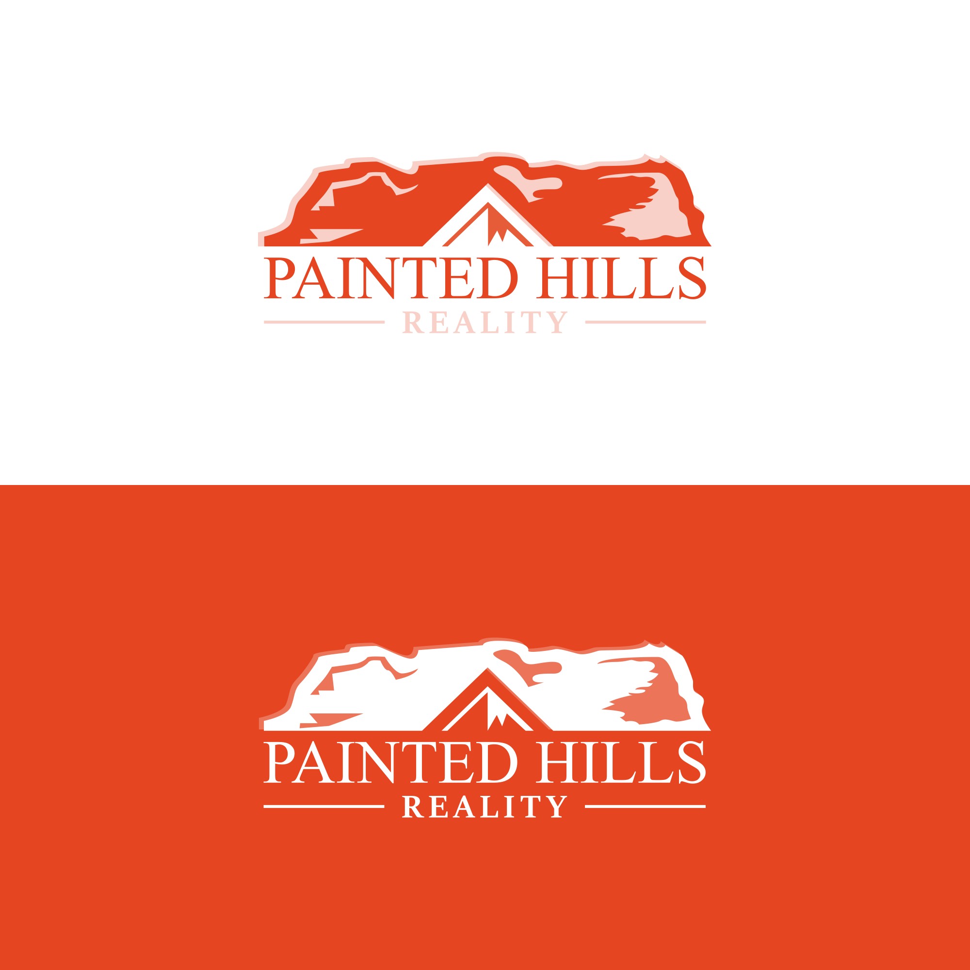 Logo Design by alitjuara for Painted Hills Realty  | Design #28841834