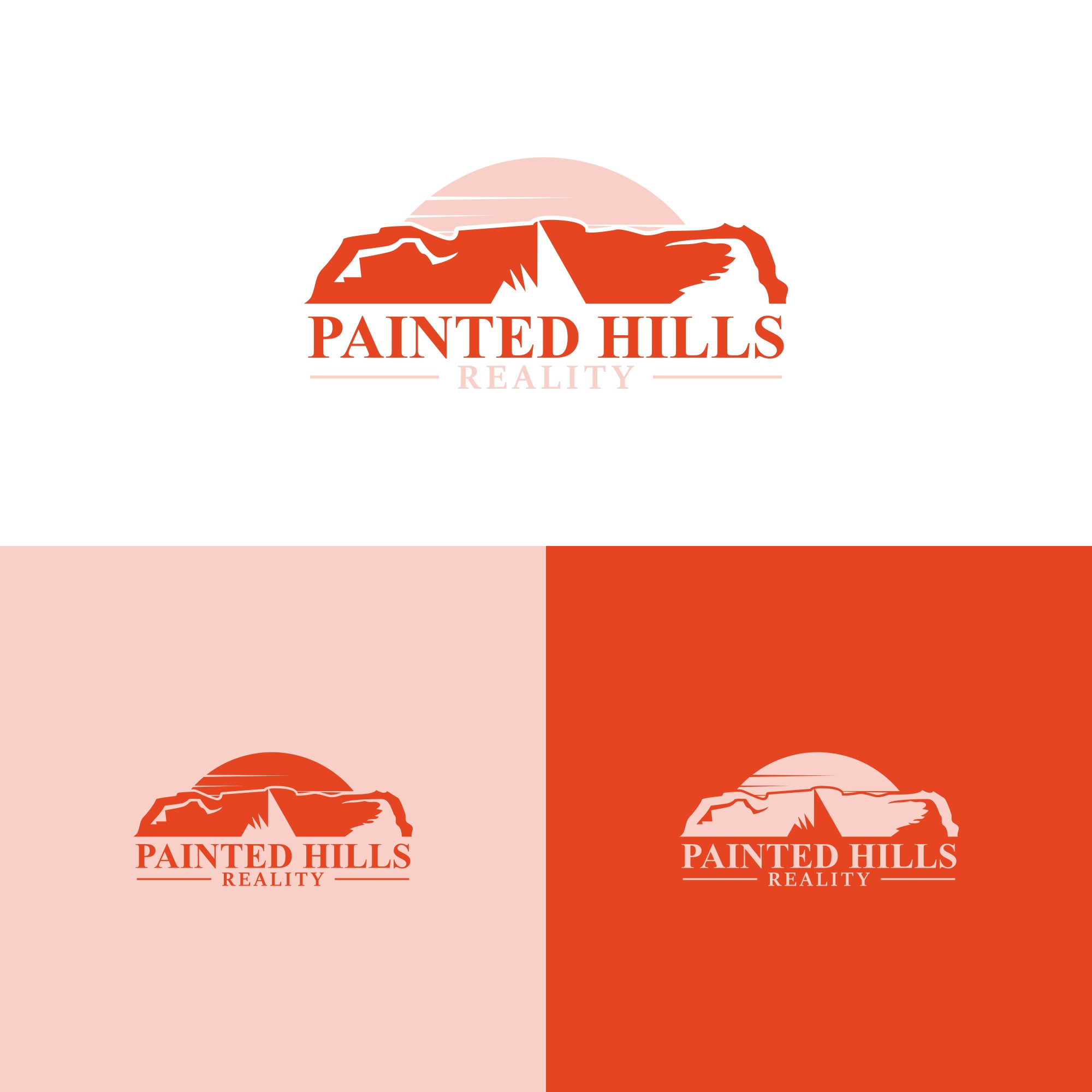Logo Design by alitjuara for Painted Hills Realty  | Design #28841835