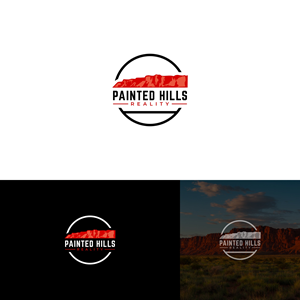 Logo Design by alitjuara for Painted Hills Realty  | Design: #28842036