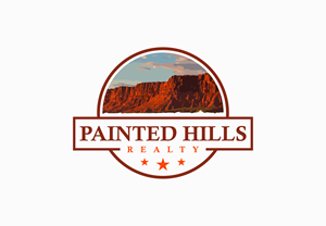 Logo Design by R!CKY for Painted Hills Realty  | Design: #28846103