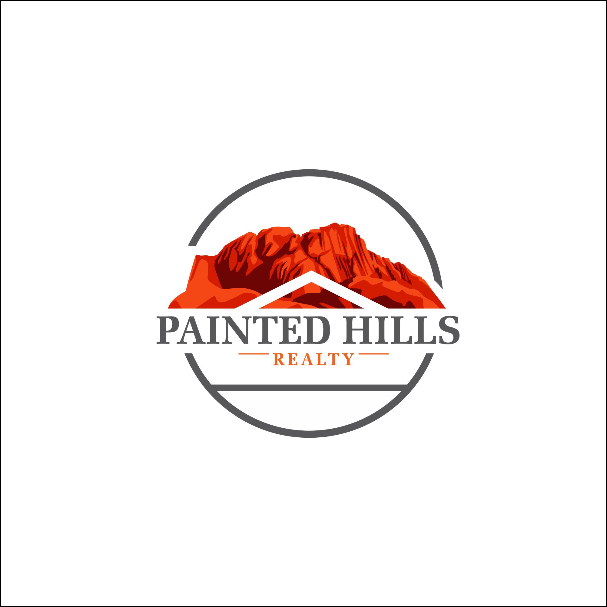 Logo Design by agustian spades for Painted Hills Realty  | Design #28845468