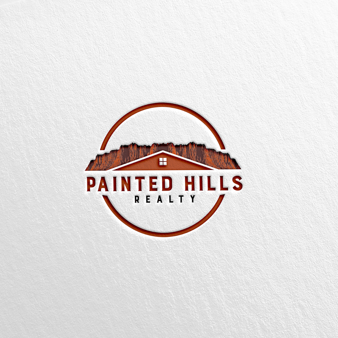 Logo Design by WeiArts for Painted Hills Realty  | Design #28817464