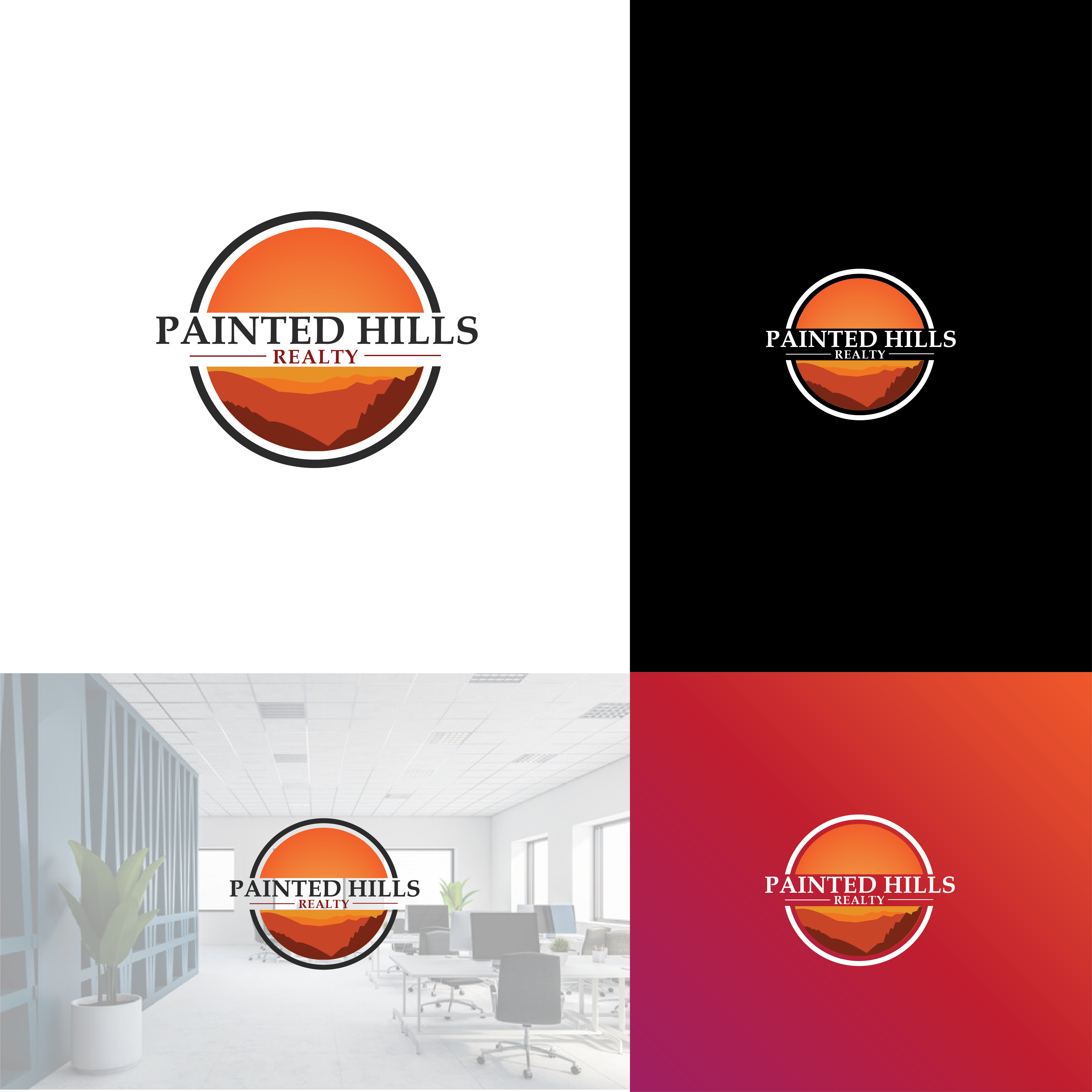 Logo Design by hector0811 for Painted Hills Realty  | Design #28817388