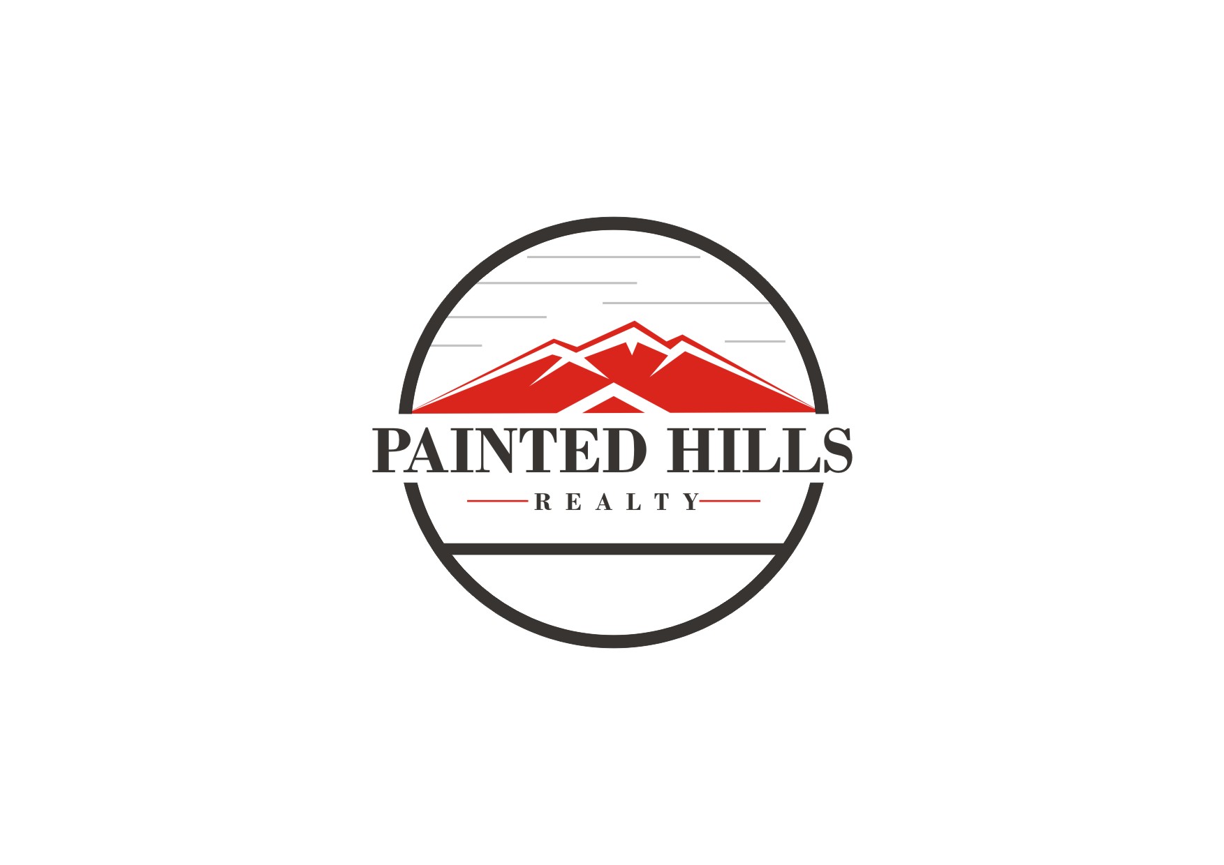 Logo Design by rgrider for Painted Hills Realty  | Design #28819912