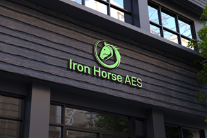 Logo-Design von Kavth für Iron-Horse AES | Design: #28842897