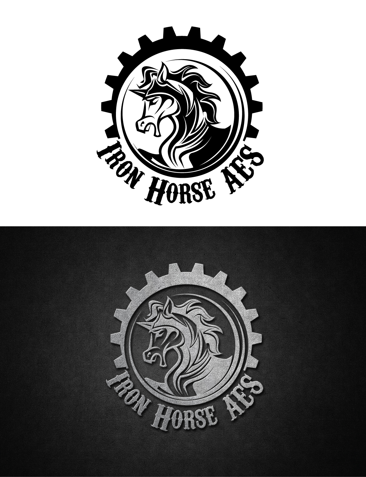 Logo Design by LogoPoko for Iron-Horse AES | Design #28819835