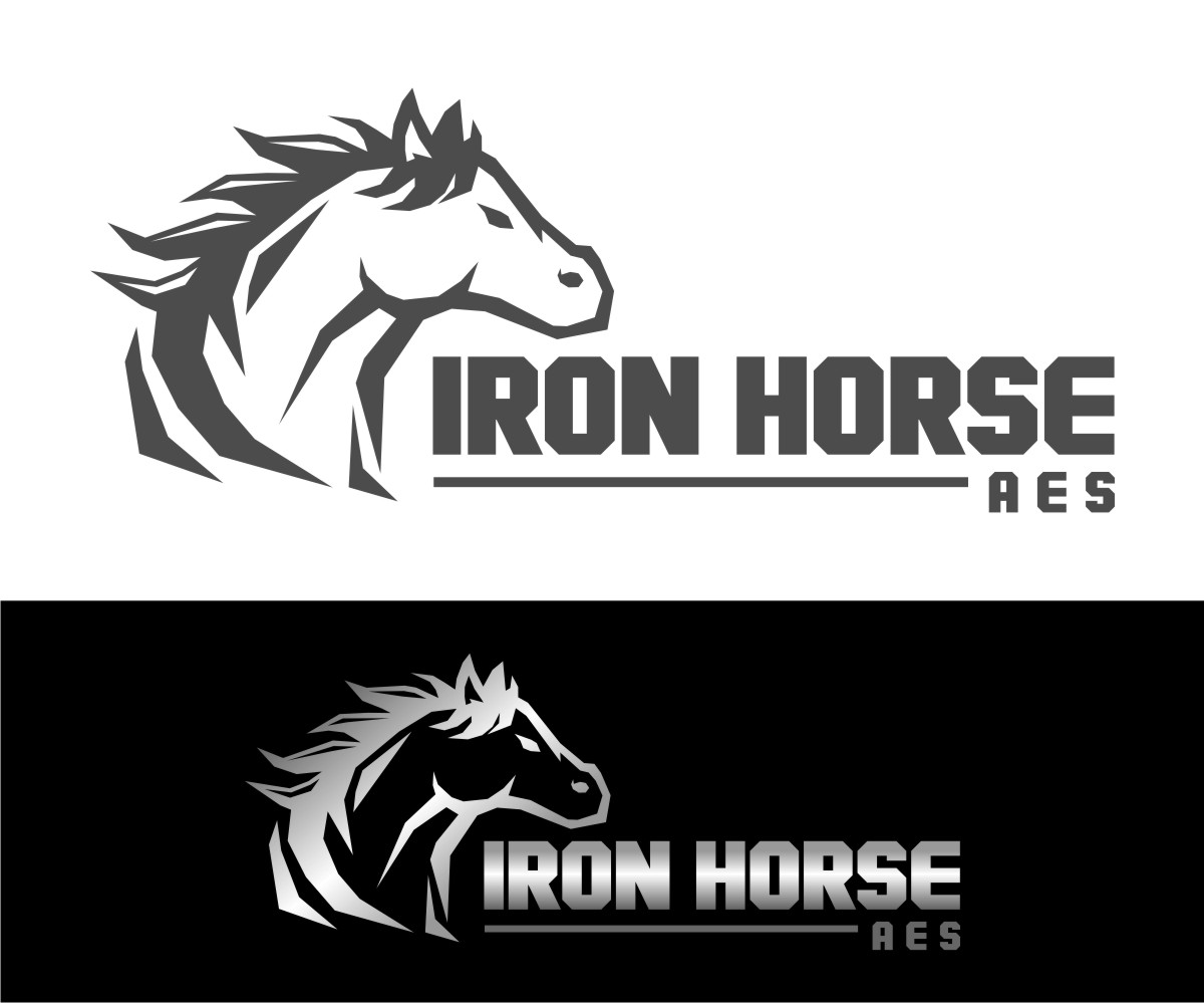Logo Design by eko cahyo for Iron-Horse AES | Design #28844625
