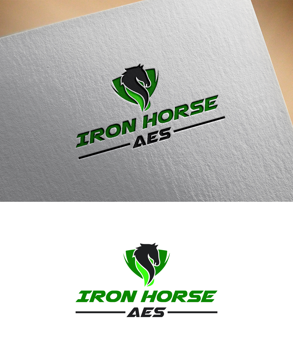 Logo-Design von BLACK FINGERS für Iron-Horse AES | Design: #28844135
