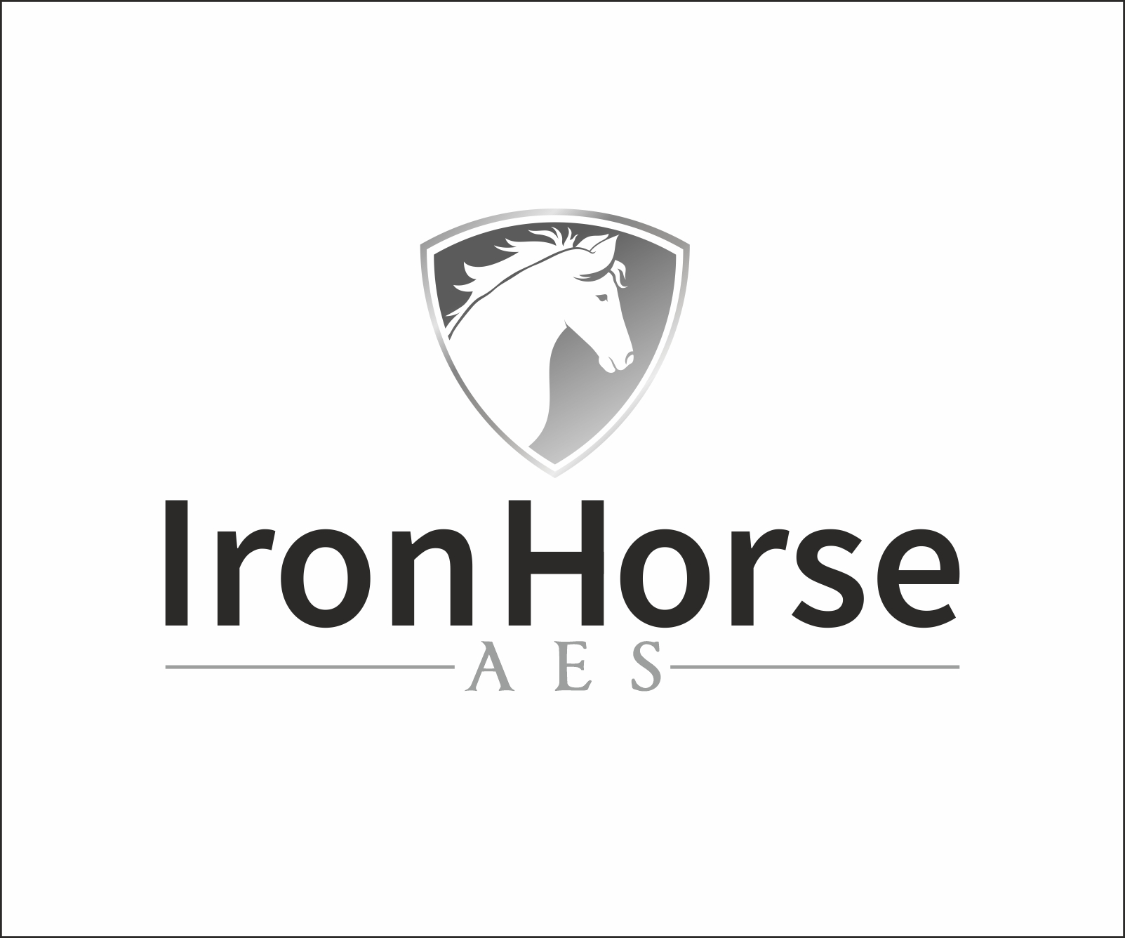 Logo Design by Mogovity for Iron-Horse AES | Design #28839986