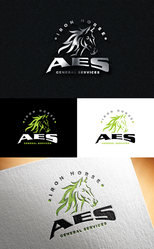 Logo-Design von step forward 2 für Iron-Horse AES | Design: #28831012