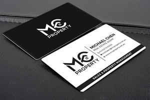 Business Card Design by Creative Moon Design for MC PROPERTY | Design: #28819941
