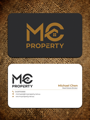 Business Card Design by Graphixpointt for MC PROPERTY | Design: #28821081