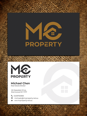 Business Card Design by Graphixpointt for MC PROPERTY | Design: #28821085
