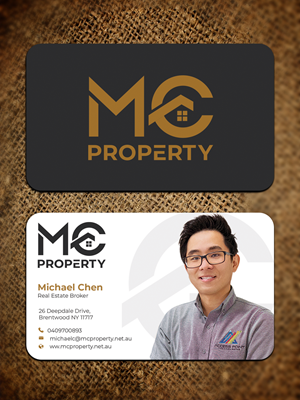 Business Card Design by Graphixpointt for MC PROPERTY | Design: #28821086