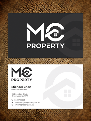 Business Card Design by Graphixpointt for MC PROPERTY | Design: #28821087