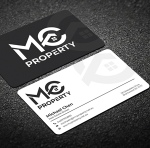 Business Card Design by Graphixpointt for MC PROPERTY | Design: #28821092