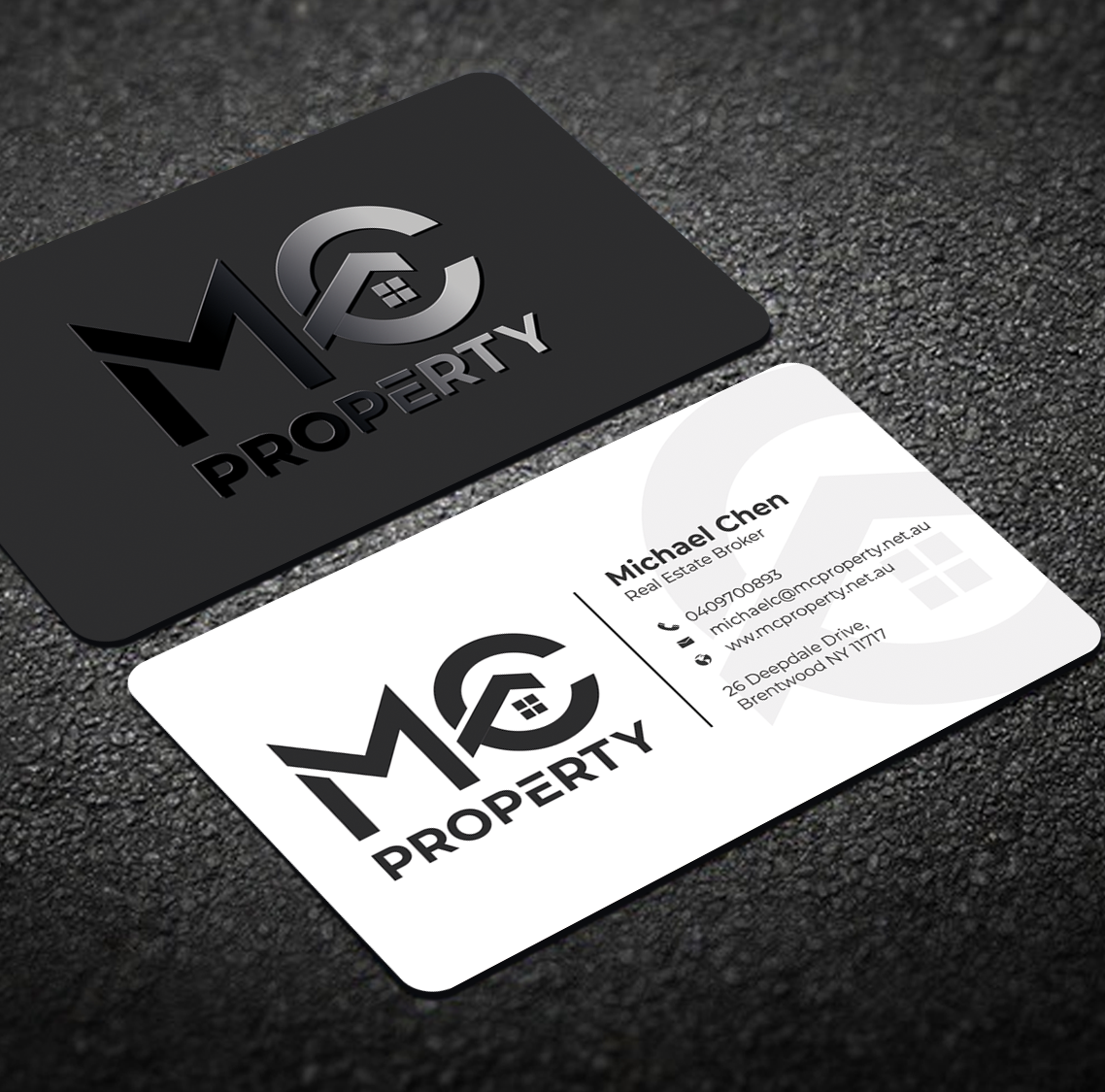 Design de Carte de Visite par Graphixpointt pour MC PROPERTY | Design #28821097