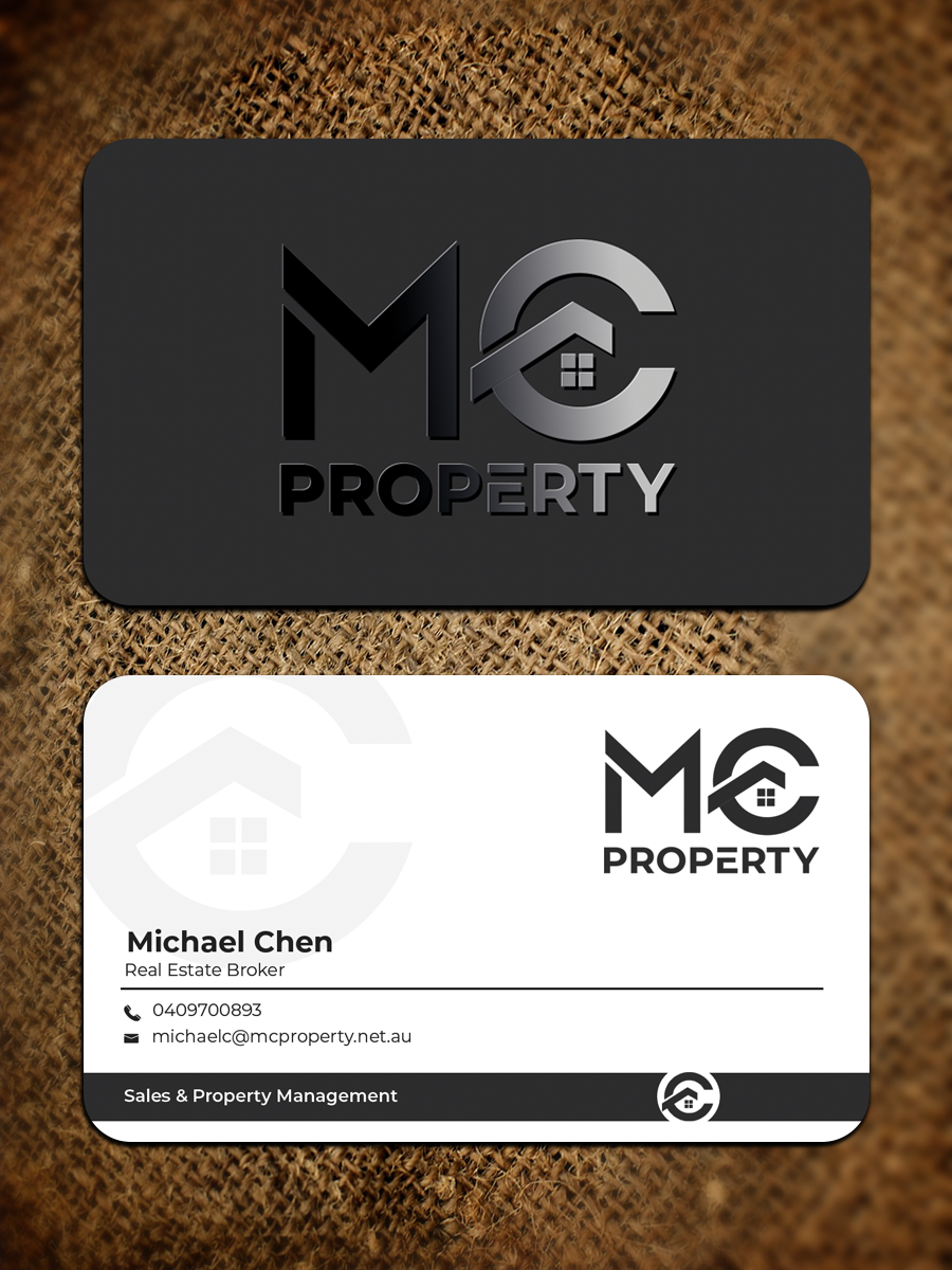 Business Card Design by Graphixpointt for MC PROPERTY | Design #28821214