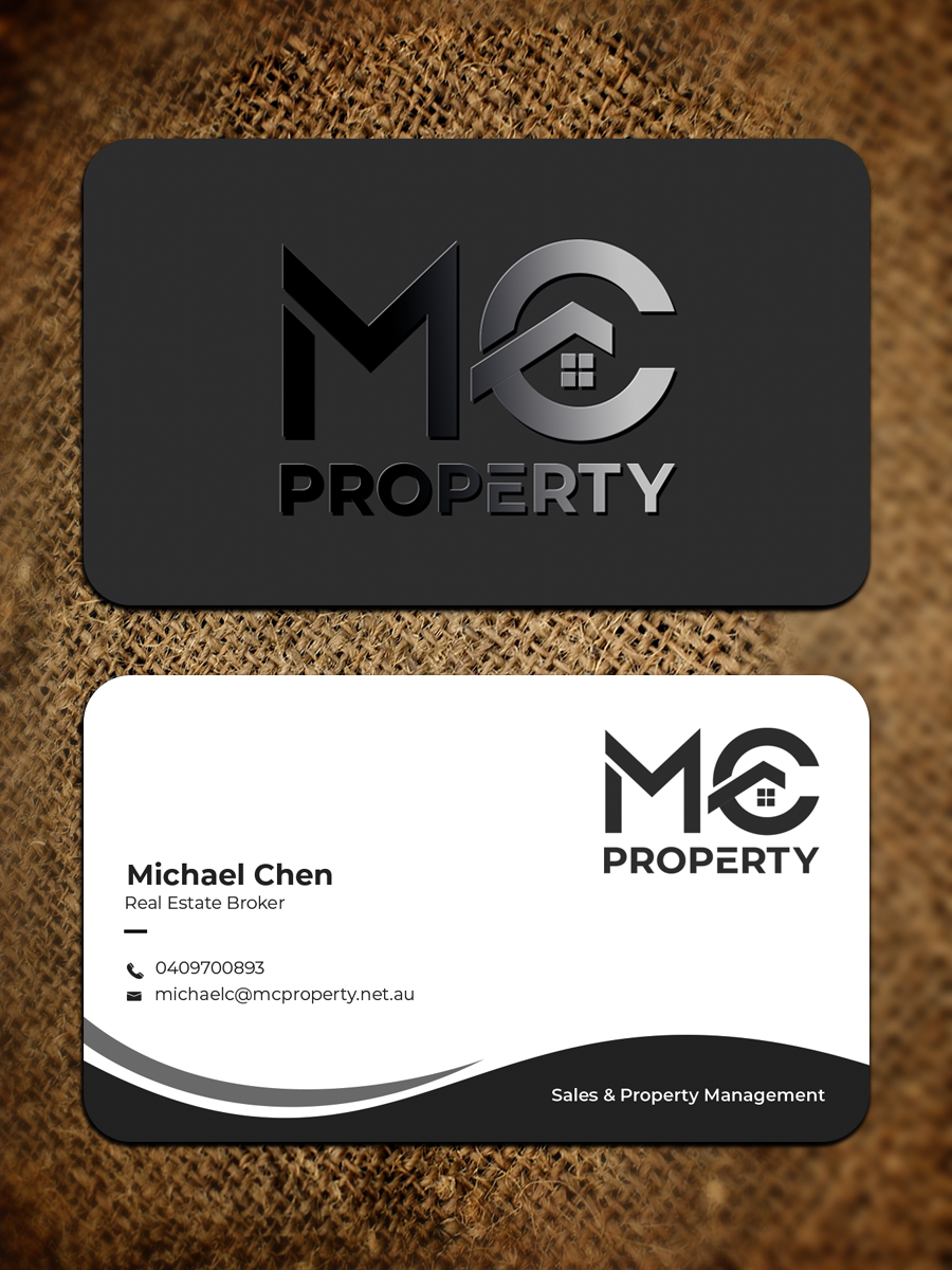 Diseño de Tarjeta de Presentación por Graphixpointt para MC PROPERTY | Diseño #28821216