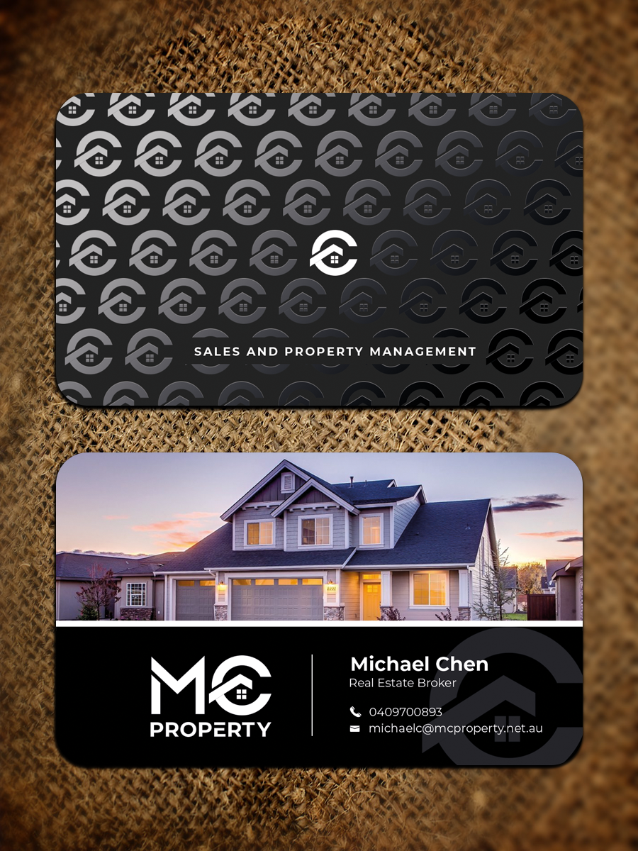 Business Card Design by Graphixpointt for MC PROPERTY | Design #28821230