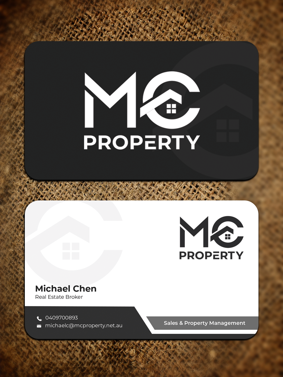 Diseño de Tarjeta de Presentación por Graphixpointt para MC PROPERTY | Diseño #28821232