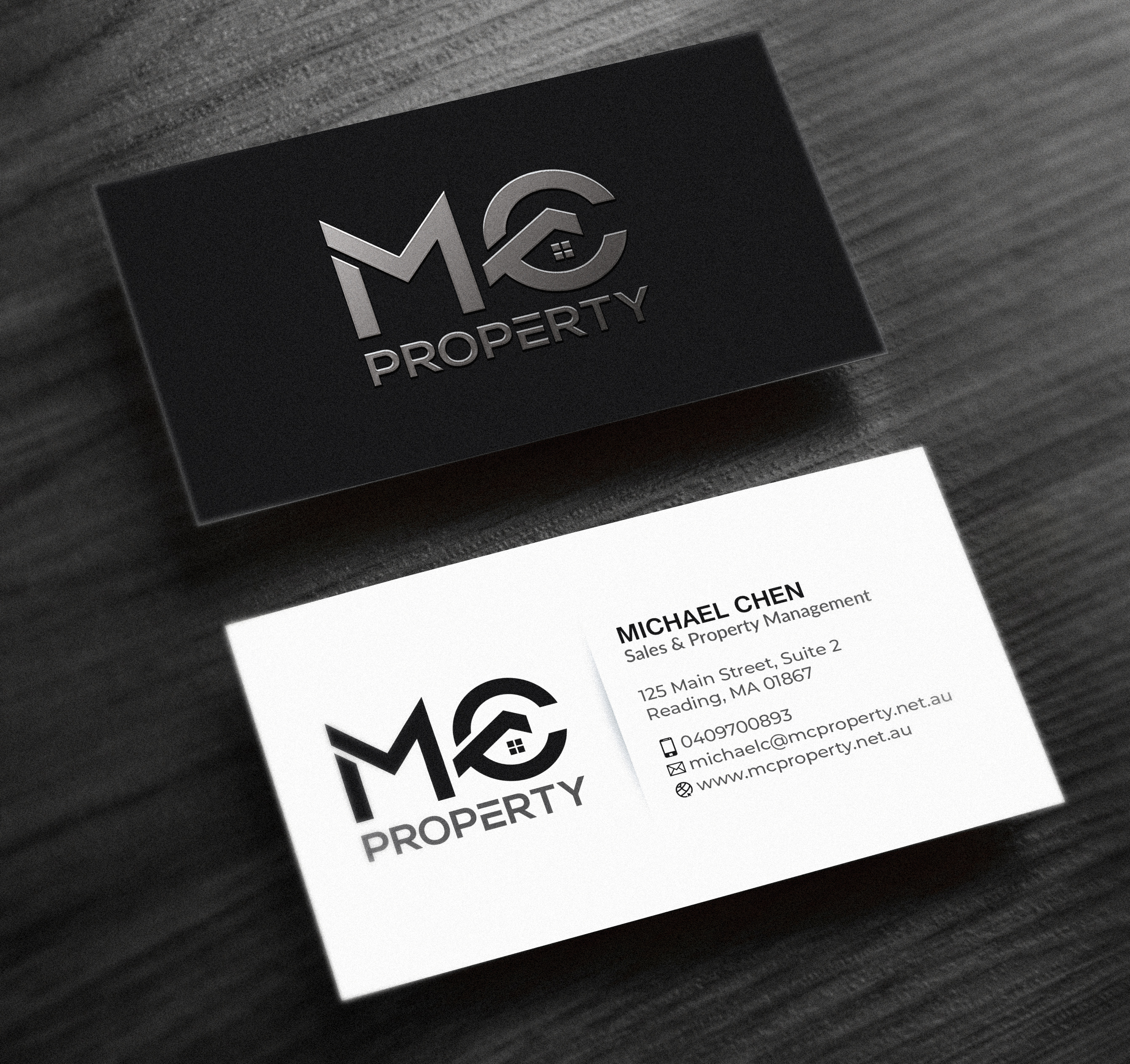 Diseño de Tarjeta de Presentación por R.design para MC PROPERTY | Diseño #28818445