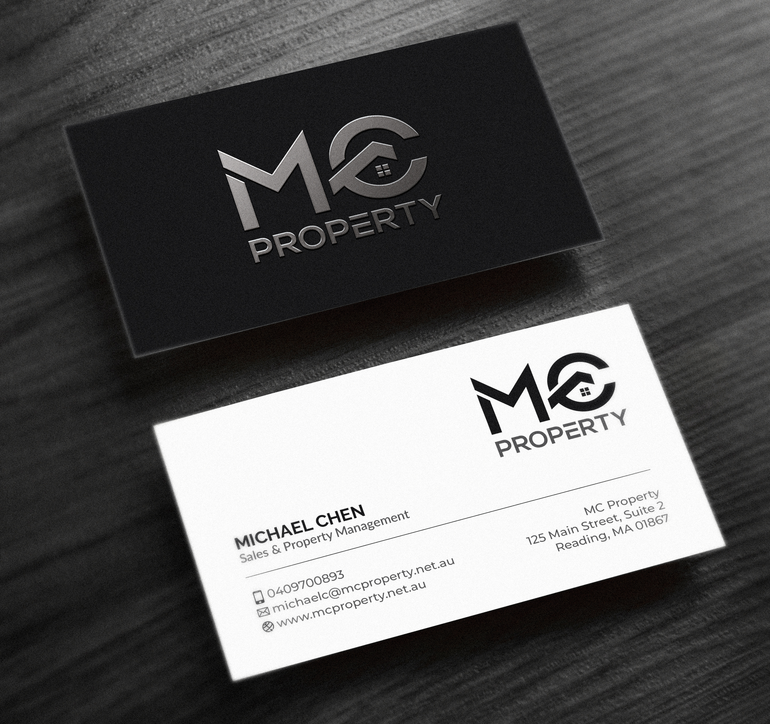 Diseño de Tarjeta de Presentación por R.design para MC PROPERTY | Diseño #28818602